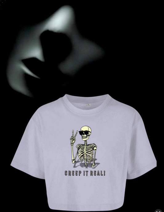 Creep It Real - Oversize Cropped Tees - Build Your Brand