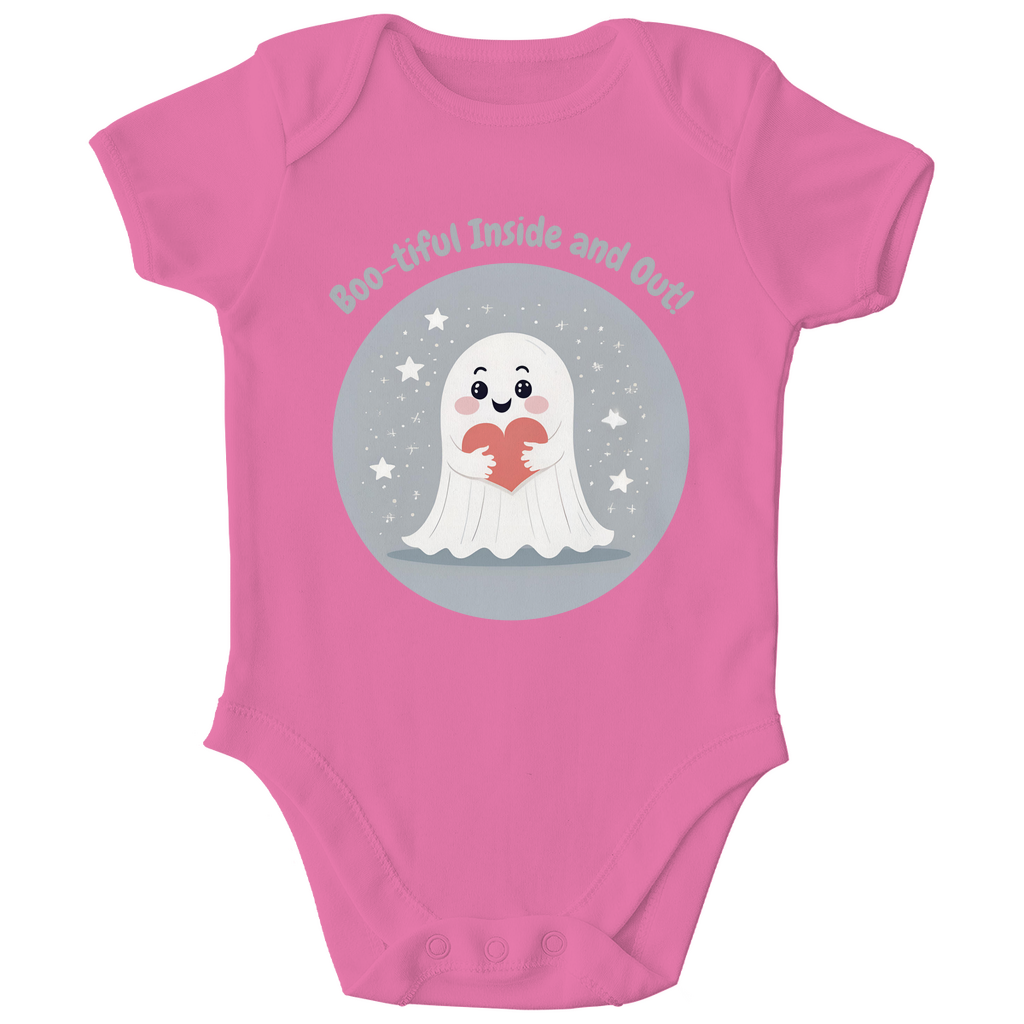 Boo-tiful Organic Baby Bodysuit – Soft, Stylish, and Perfect for Little Ones!