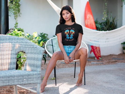 Casual Summer Look: 'Living in Flipflops' - Bella+Canvas