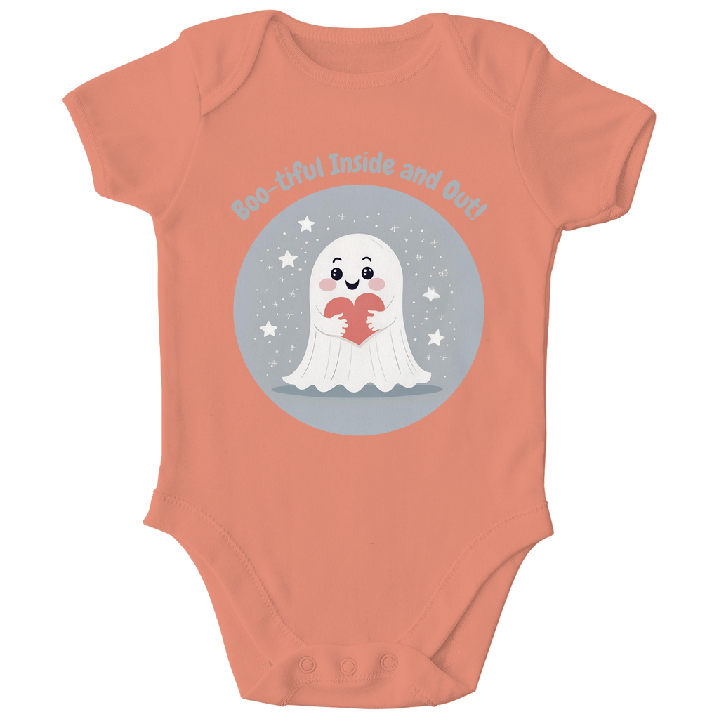 Boo-tiful Organic Baby Bodysuit – Soft, Stylish, and Perfect for Little Ones!