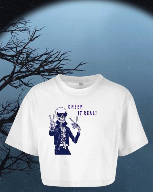 Creep It Real - Oversize Cropped Tees - Build Your Brand