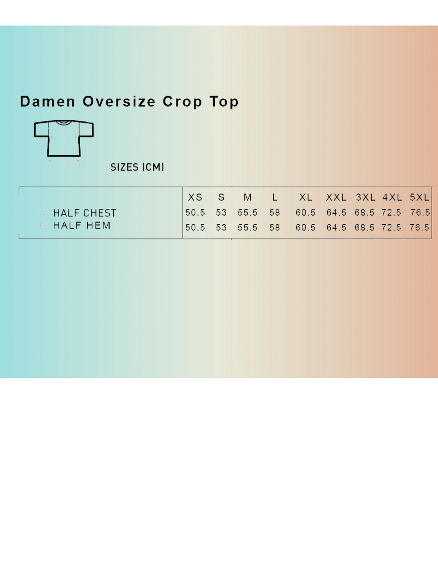 Damen Oversize Crop Top justme pink