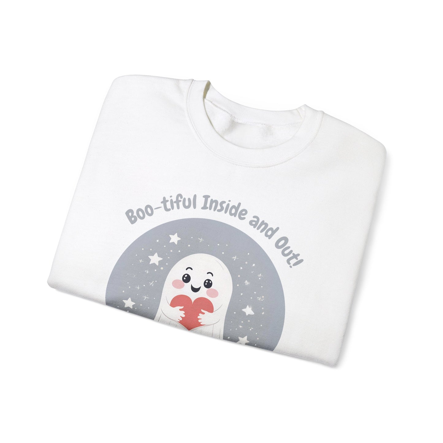 Ghost Sweatshirt - Boo-tiful Inside and Out - Gildan