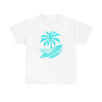 Unisex Surf Vibes T-Shirt: Embrace the Ocean Spirit - Gildan 5000