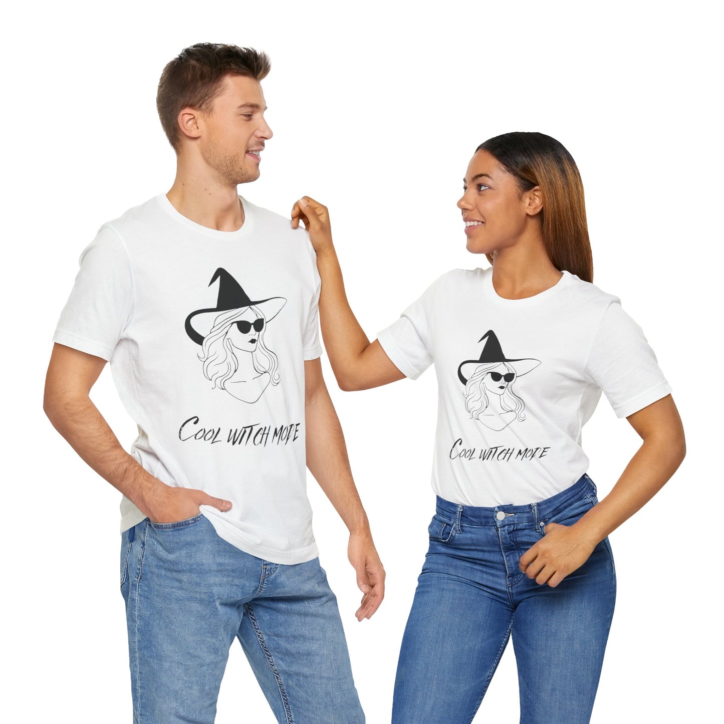 Cool Witch Mode” Unisex T-Shirt – Bella + Canvas