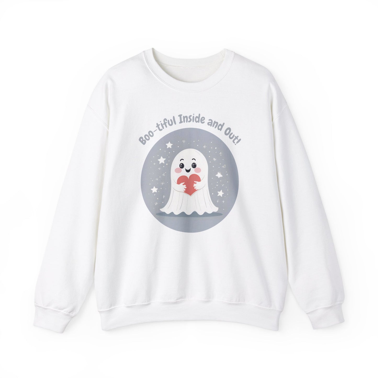 Ghost Sweatshirt - Boo-tiful Inside and Out - Gildan