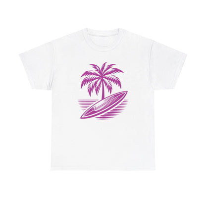 Unisex Surf Vibes T-Shirt: Embrace the Ocean Spirit - Gildan 5000