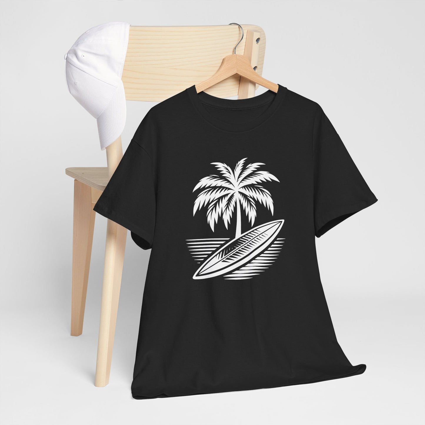 Unisex Surf Vibes T-Shirt: Embrace the Ocean Spirit - Gildan 5000