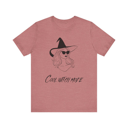 Cool Witch Mode” Unisex T-Shirt – Bella + Canvas