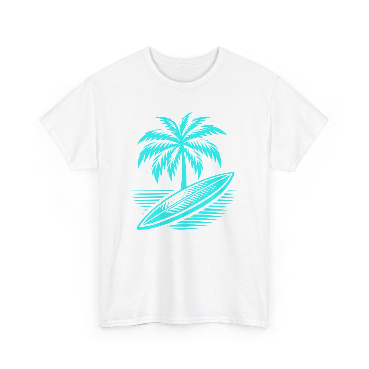 Unisex Surf Vibes T-Shirt: Embrace the Ocean Spirit - Gildan 5000