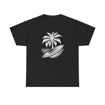 Unisex Surf Vibes T-Shirt: Embrace the Ocean Spirit - Gildan 5000