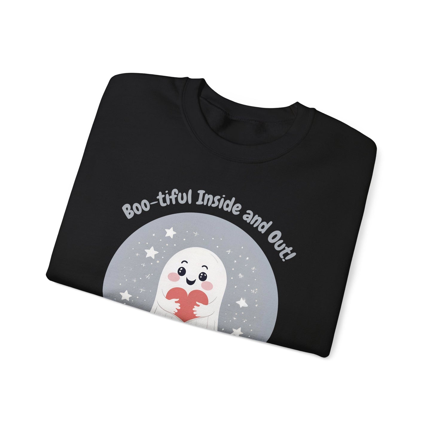 Ghost Sweatshirt - Boo-tiful Inside and Out - Gildan