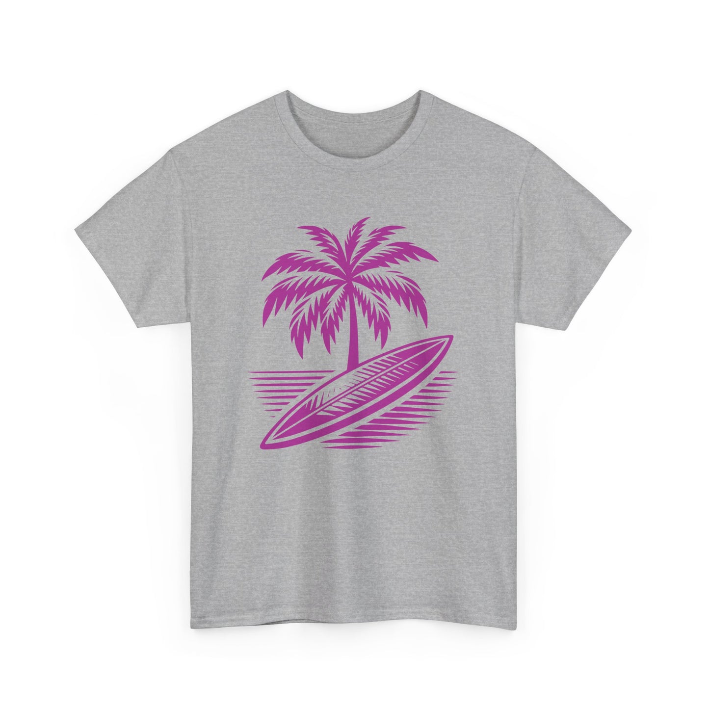 Unisex Surf Vibes T-Shirt: Embrace the Ocean Spirit - Gildan 5000