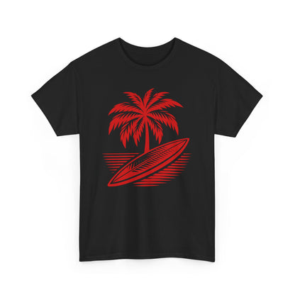 Unisex Surf Vibes T-Shirt: Embrace the Ocean Spirit - Gildan 5000