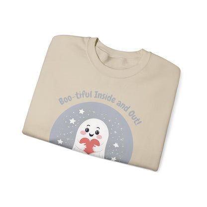 Ghost Sweatshirt - Boo-tiful Inside and Out - Gildan