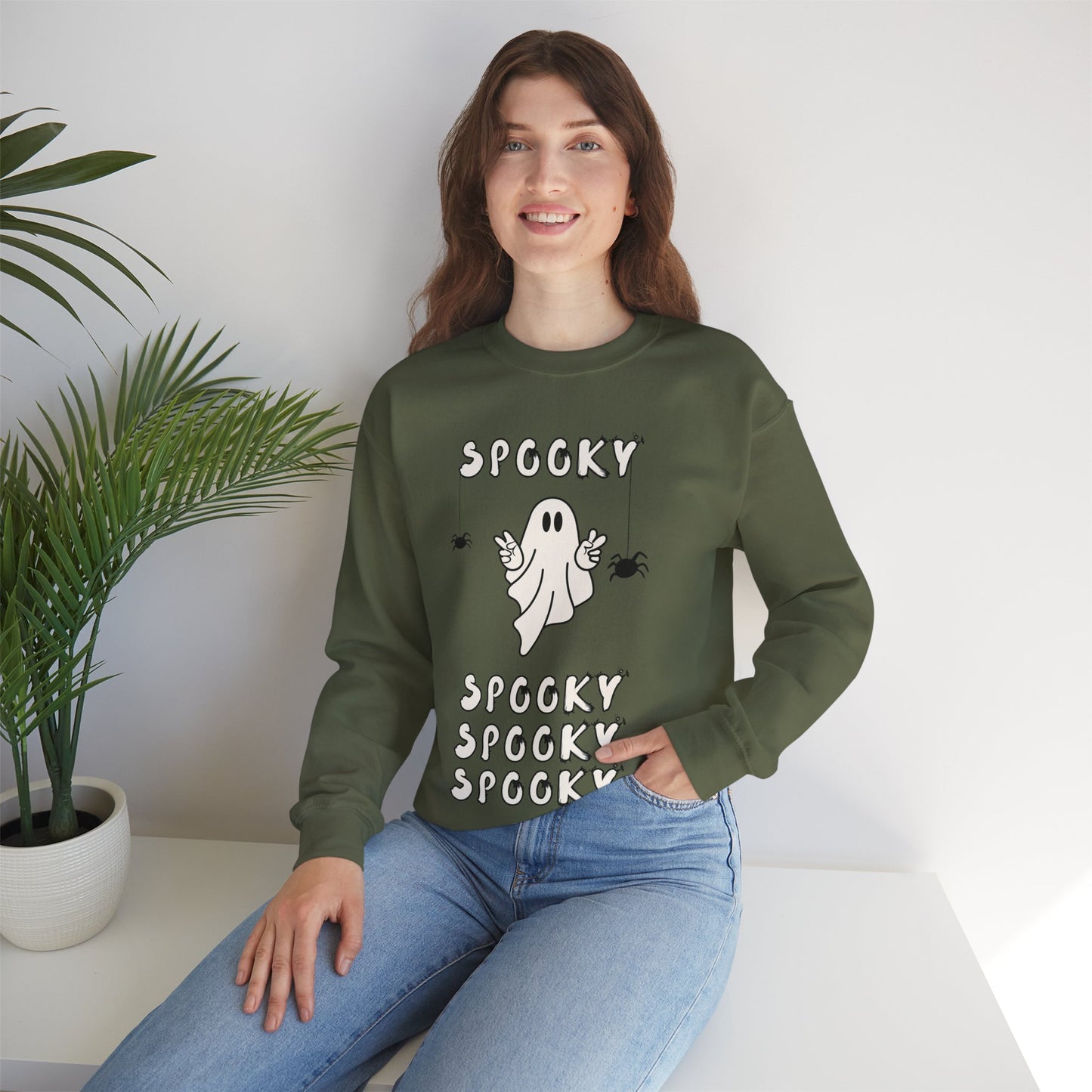 Spooky Time – Unisex Crewneck Sweatshirt - Gildan