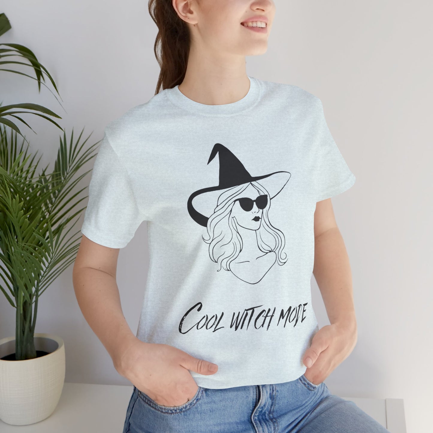 Cool Witch Mode” Unisex T-Shirt – Bella + Canvas