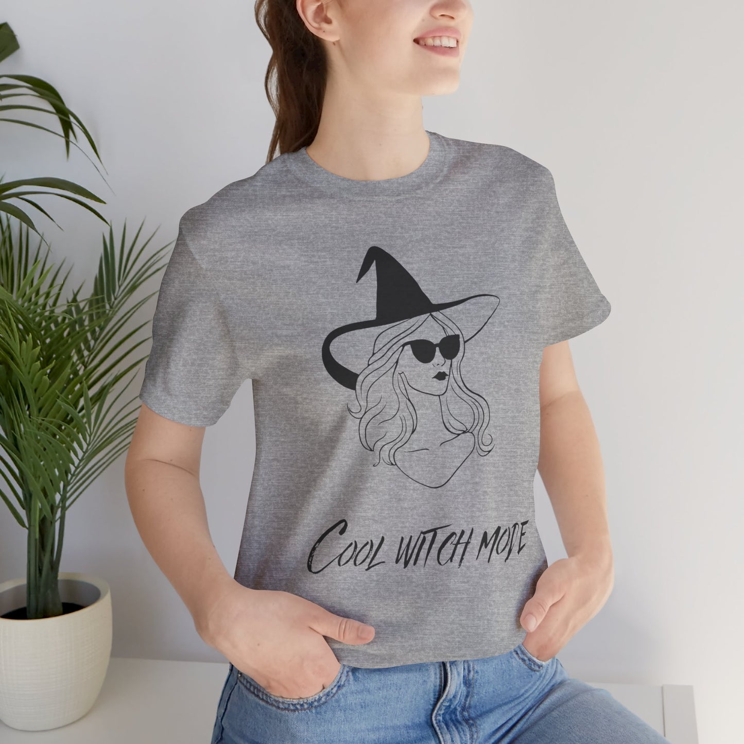 Cool Witch Mode” Unisex T-Shirt – Bella + Canvas