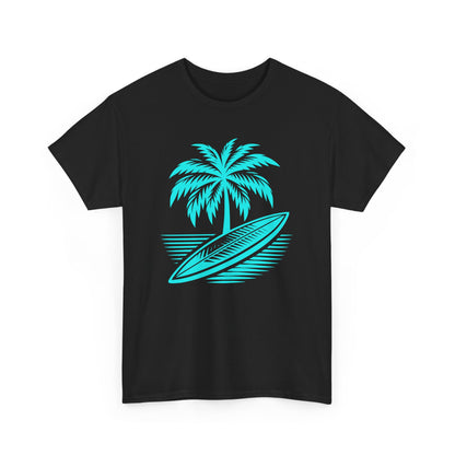 Unisex Surf Vibes T-Shirt: Embrace the Ocean Spirit - Gildan 5000