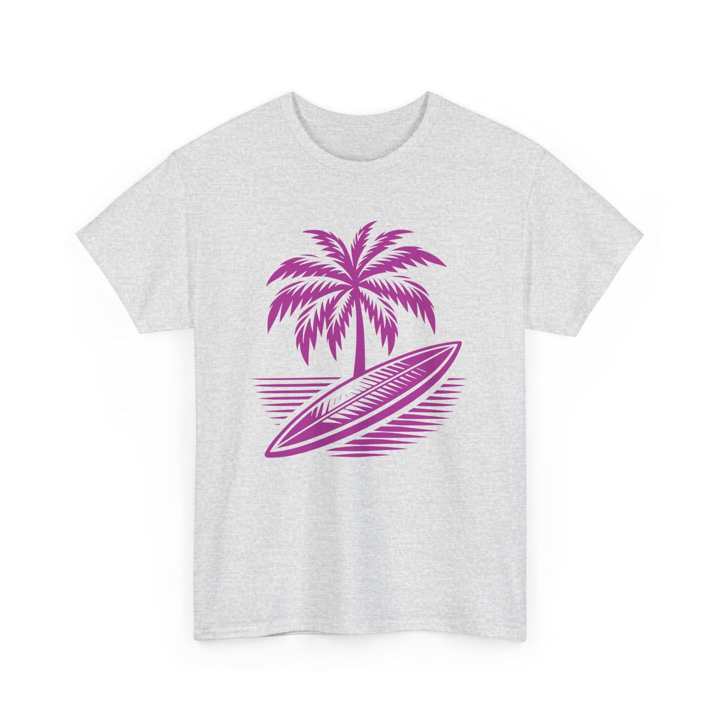 Unisex Surf Vibes T-Shirt: Embrace the Ocean Spirit - Gildan 5000