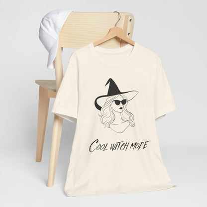 Cool Witch Mode” Unisex T-Shirt – Bella + Canvas