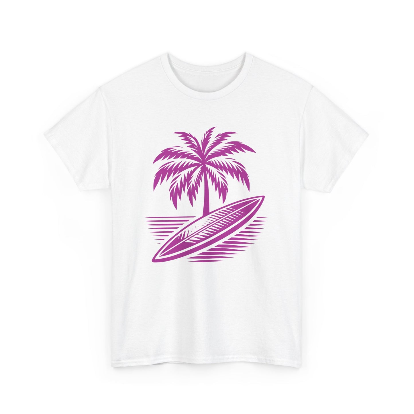 Unisex Surf Vibes T-Shirt: Embrace the Ocean Spirit - Gildan 5000