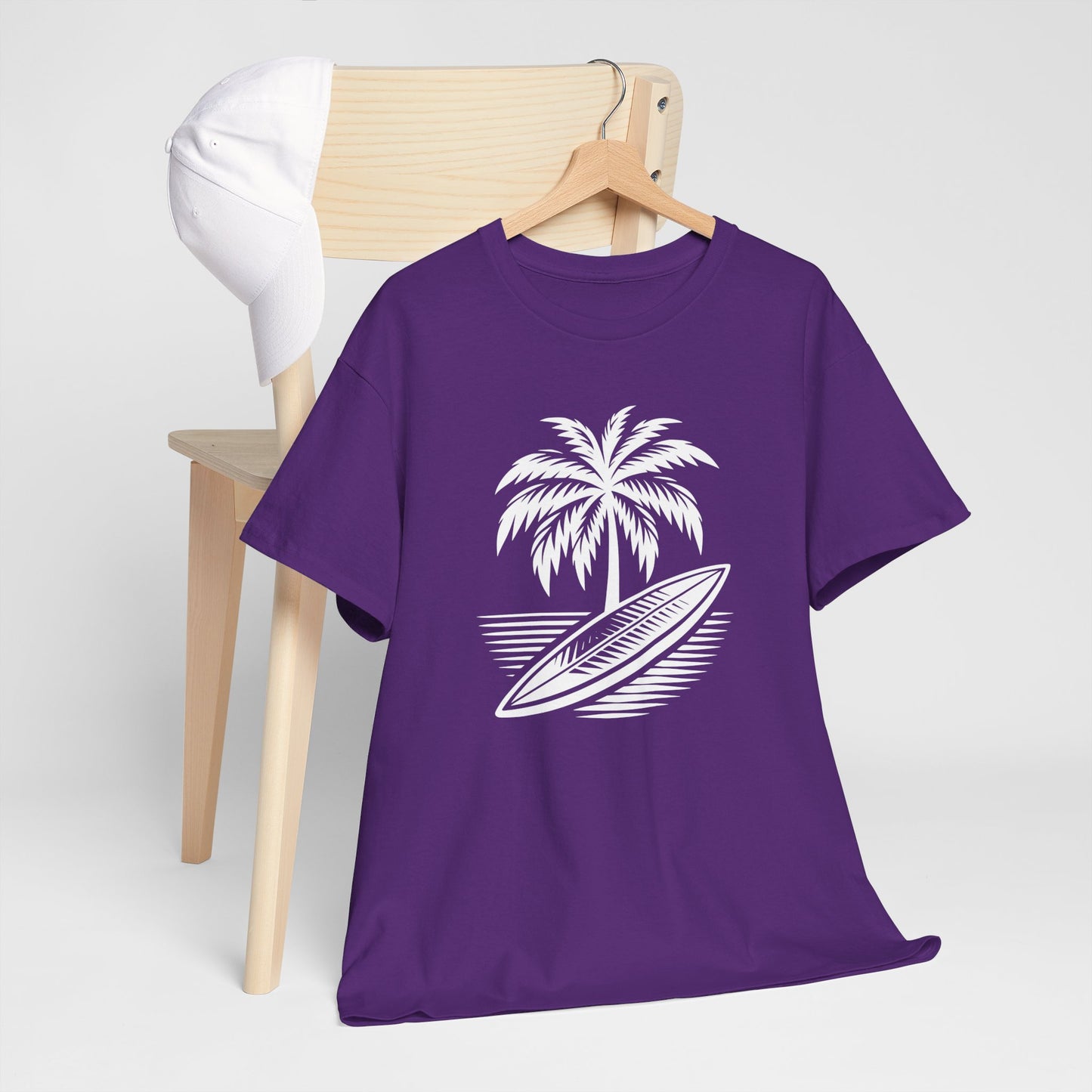 Unisex Surf Vibes T-Shirt: Embrace the Ocean Spirit - Gildan 5000