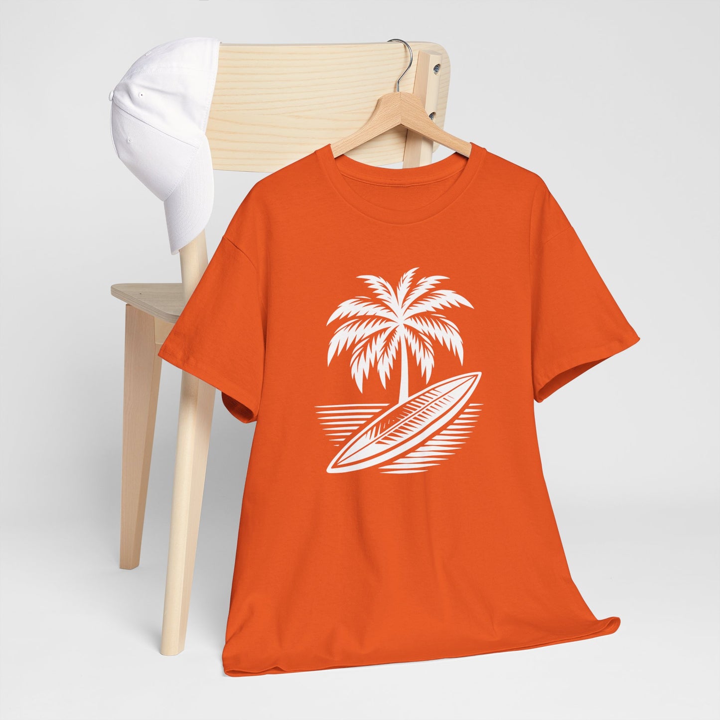 Unisex Surf Vibes T-Shirt: Embrace the Ocean Spirit - Gildan 5000