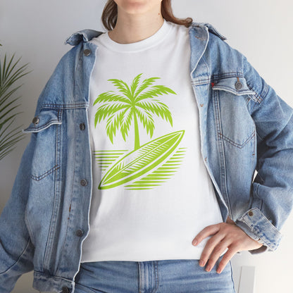 Unisex Surf Vibes T-Shirt: Embrace the Ocean Spirit - Gildan 5000