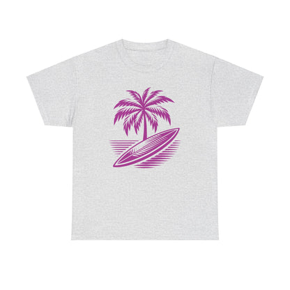 Unisex Surf Vibes T-Shirt: Embrace the Ocean Spirit - Gildan 5000