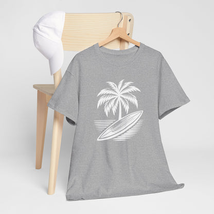 Unisex Surf Vibes T-Shirt: Embrace the Ocean Spirit - Gildan 5000